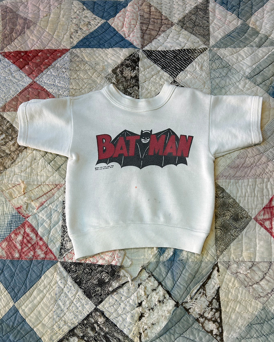 60's Batman Short Sleeve Kids Sweatshirt – Enoki Catskill