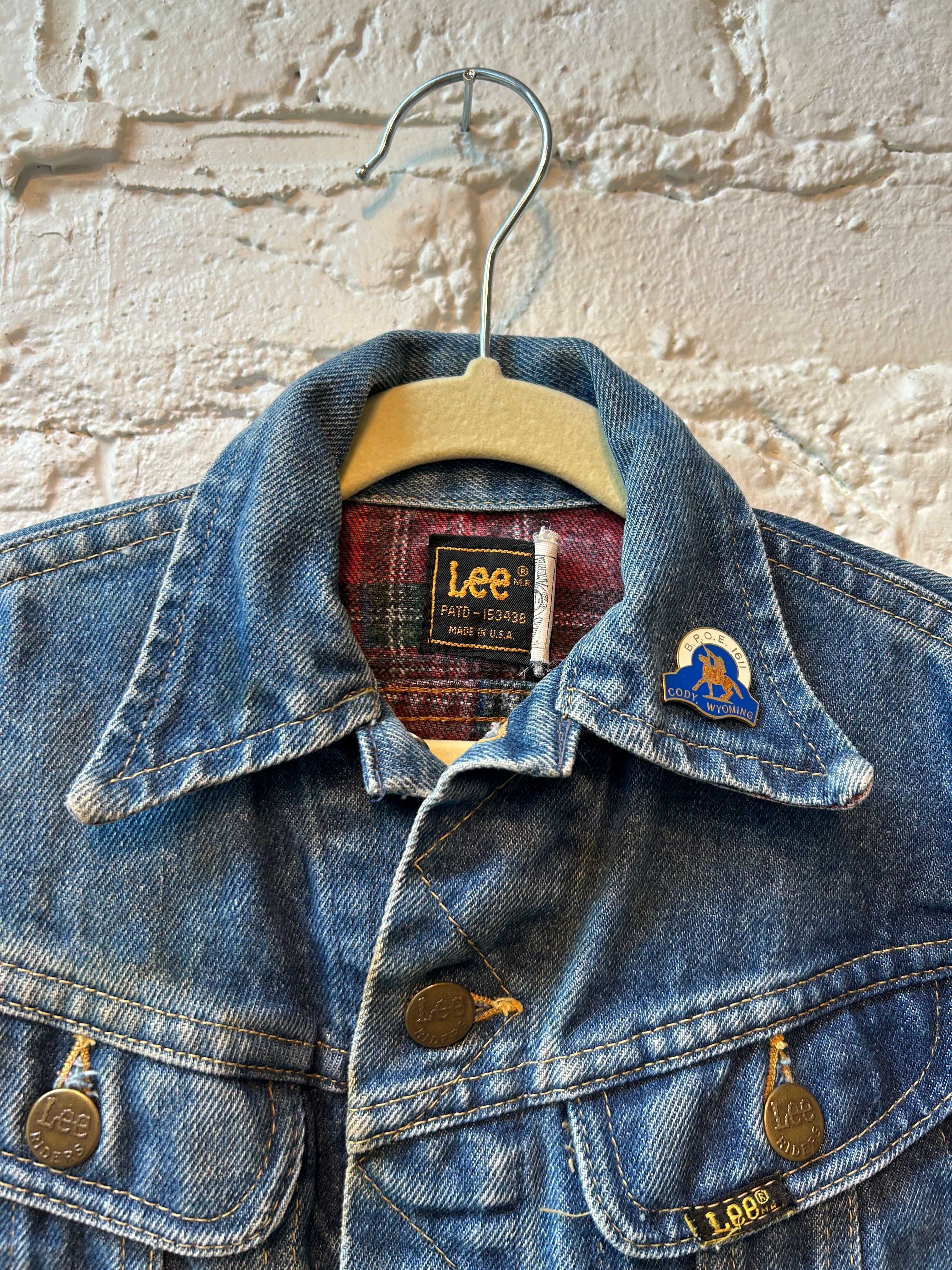 AMERI × Lee OVERSIZE DENIM JACKET Jean jacket